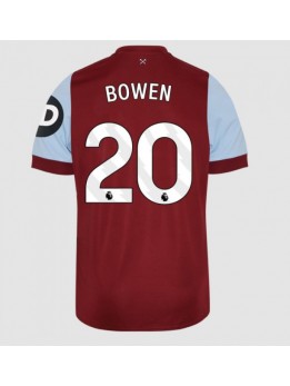 Billige West Ham United Jarrod Bowen #20 Hjemmedrakt 2023-24 Kortermet